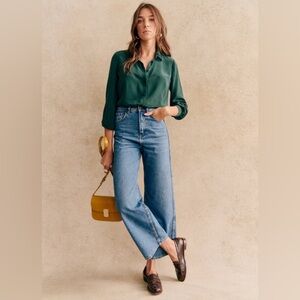 Sézane Le Crop Jeans - Like New